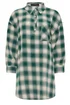 PixieGirl Petite Green Check Print Shirt Dress - 6 Image 5