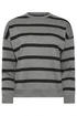 PixieGirl Petite Charcoal Grey Stripe Sweatshirt - 14 Image 5