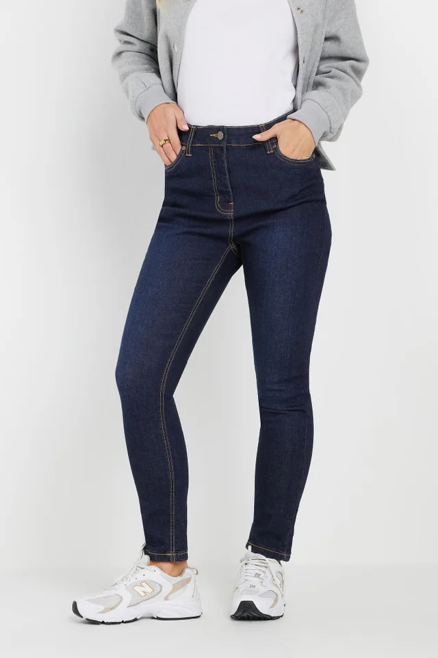 PixieGirl Petite Dark Blue Stretch Skinny AVA Jeans