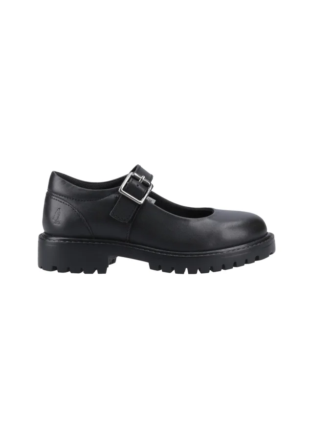 Hush Puppies Black Aurora Junior Shoe