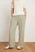 PixieGirl Petite Natural Brown Acid Wash Wide Leg Trousers - 18 Image 3