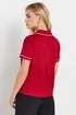PixieGirl Petite Red Contrast Trim Polo Shirt - Size 10 Image 3
