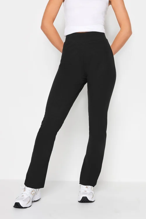 PixieGirl Petite Black Slim Leg Yoga Pants - 6/L27 Image 2