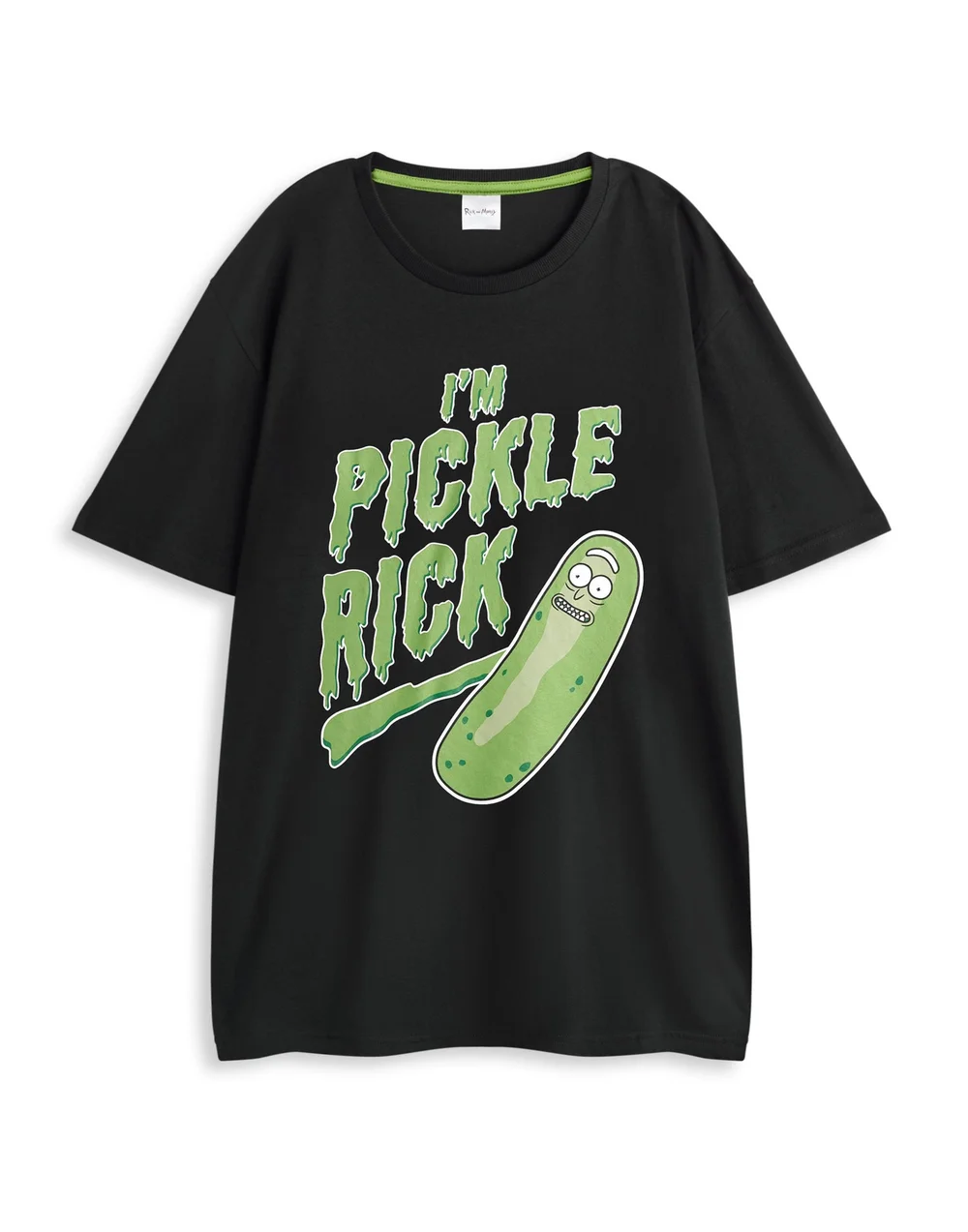 Vanilla Underground Rick & Morty Adults Multi Coloured Pickle Rick Pyjama Set - XXL Image 3
