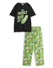 Rick & Morty Adults Multi Coloured Pickle Rick Pyjama Set - Medium Image 1