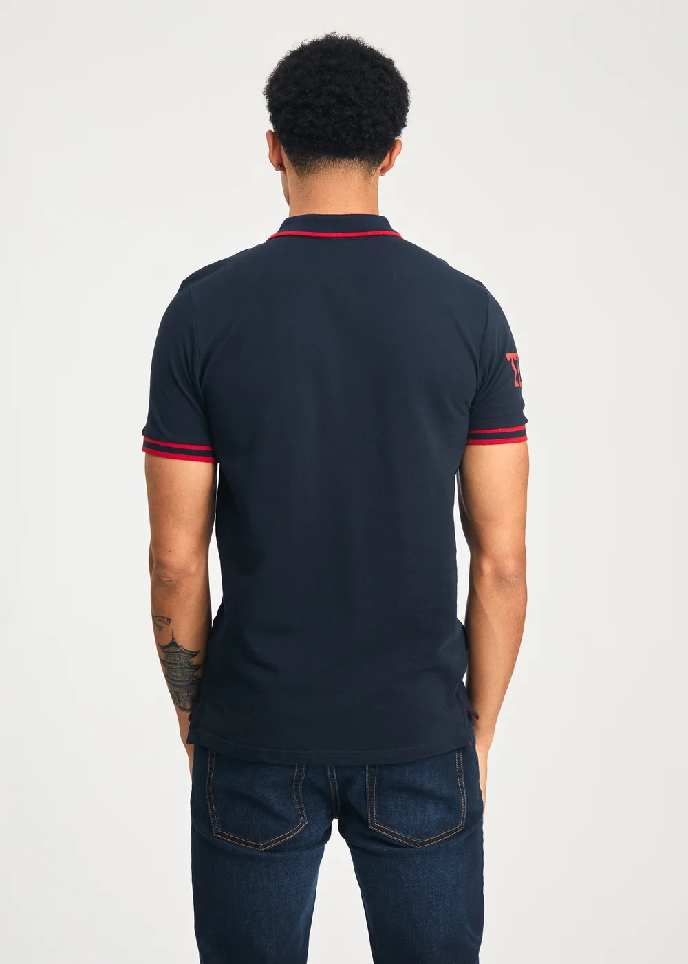 Tokyo Laundry Navy 2-Pack Cotton Short Sleeve Button-Up Polo Shirt - XL Image 3