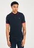 Tokyo Laundry Navy 2-Pack Cotton Short Sleeve Button-Up Polo Shirt - XXL Image 2