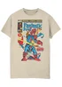Spiral Galaxy Marvel Fantastic Four First Comic Cover Sand Graphic T-Shirt - XXL Image 1