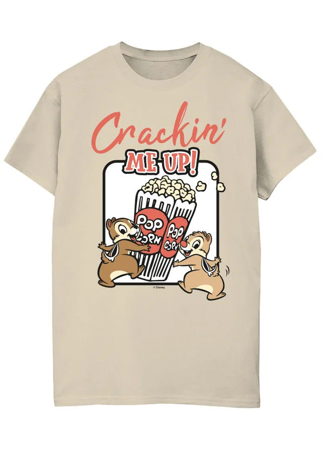 Disney Chip N Dale Crackin Me Up Sand Graphic T-Shirt