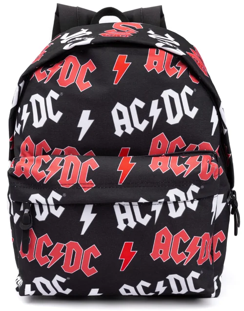AC/DC Lightning Black Backpack - One Size Image 2