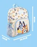 Vanilla Underground Bluey & Bingo Printed Kids Beige/Blue Backpack - One Size Image 3