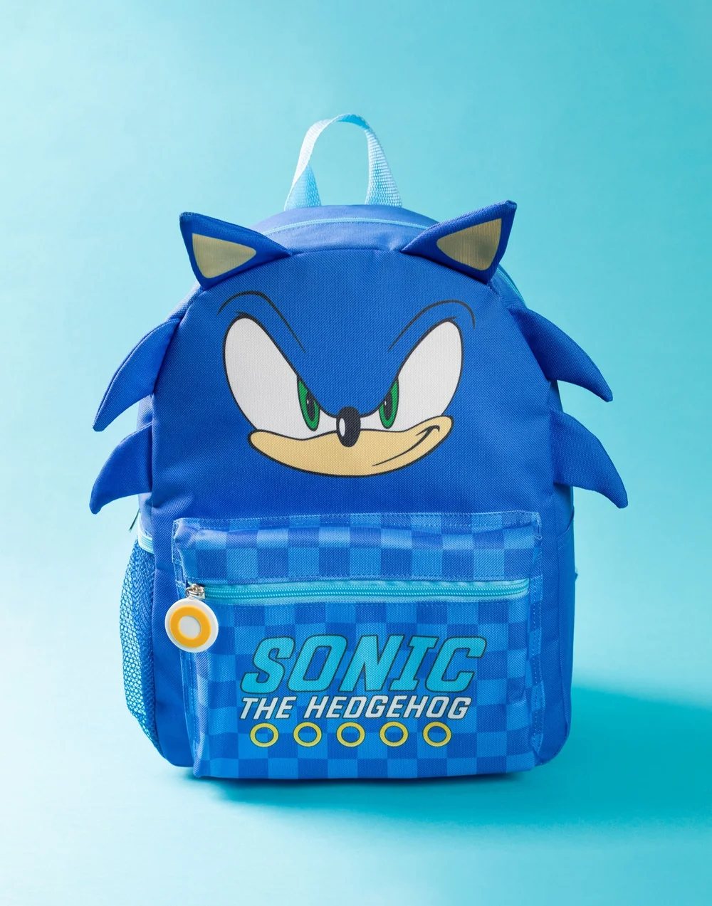 Vanilla Underground Sonic the Hedgehog 3D Kids Blue Backpack - One Size Image 2