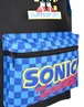 Sonic The Hedgehog Black Retro Style Gaming Backpack - One Size Image 5