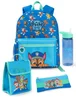Vanilla Underground Paw Patrol Multi Character Kids Blue 4 Piece Backpack Set - One Size Image 1
