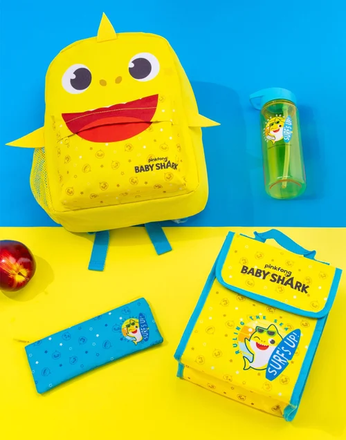 Vanilla Underground Baby Shark 4 Piece Bag Set - One Size Image 2