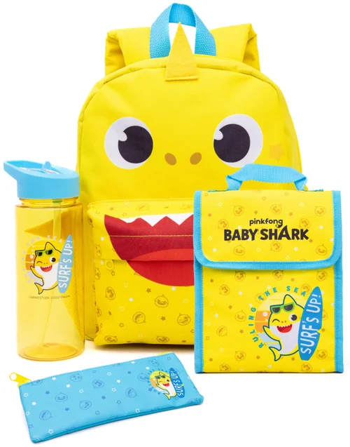 Vanilla Underground Baby Shark 4 Piece Bag Set - One Size Image 1