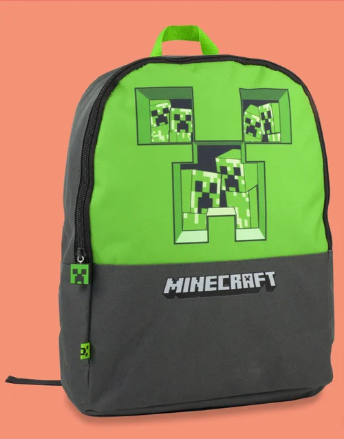 Vanilla Underground Minecraft Pixel Creeper Backpack - One Size Image 2