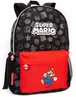 Super Mario All Over Print Black Backpack - One Size Image 1