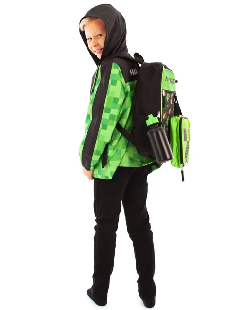 Vanilla Underground Minecraft Creeper & TNT Backpack 5 Piece Set - One Size Image 2
