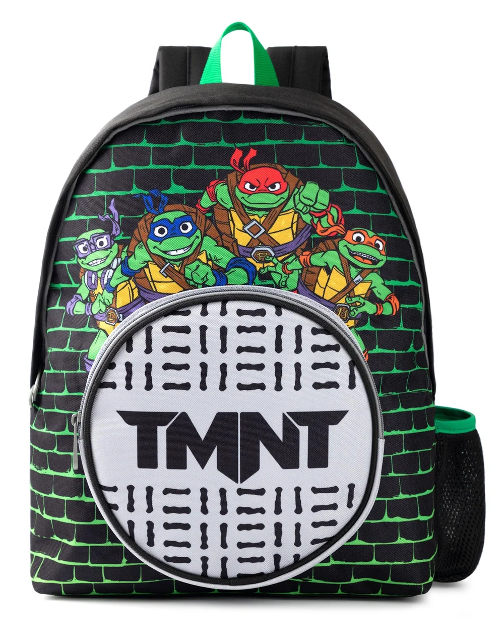 Vanilla Underground Teenage Mutant Ninja Turtles Sewers Pocket Kids Black Backpack - One Size Image 1