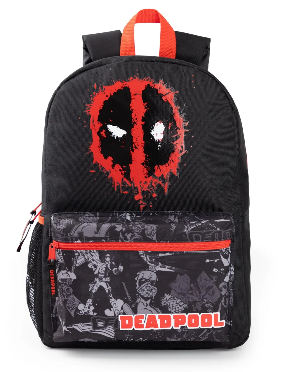Vanilla Underground Marvel Deadpool Kids Black Backpack - One Size Image 1