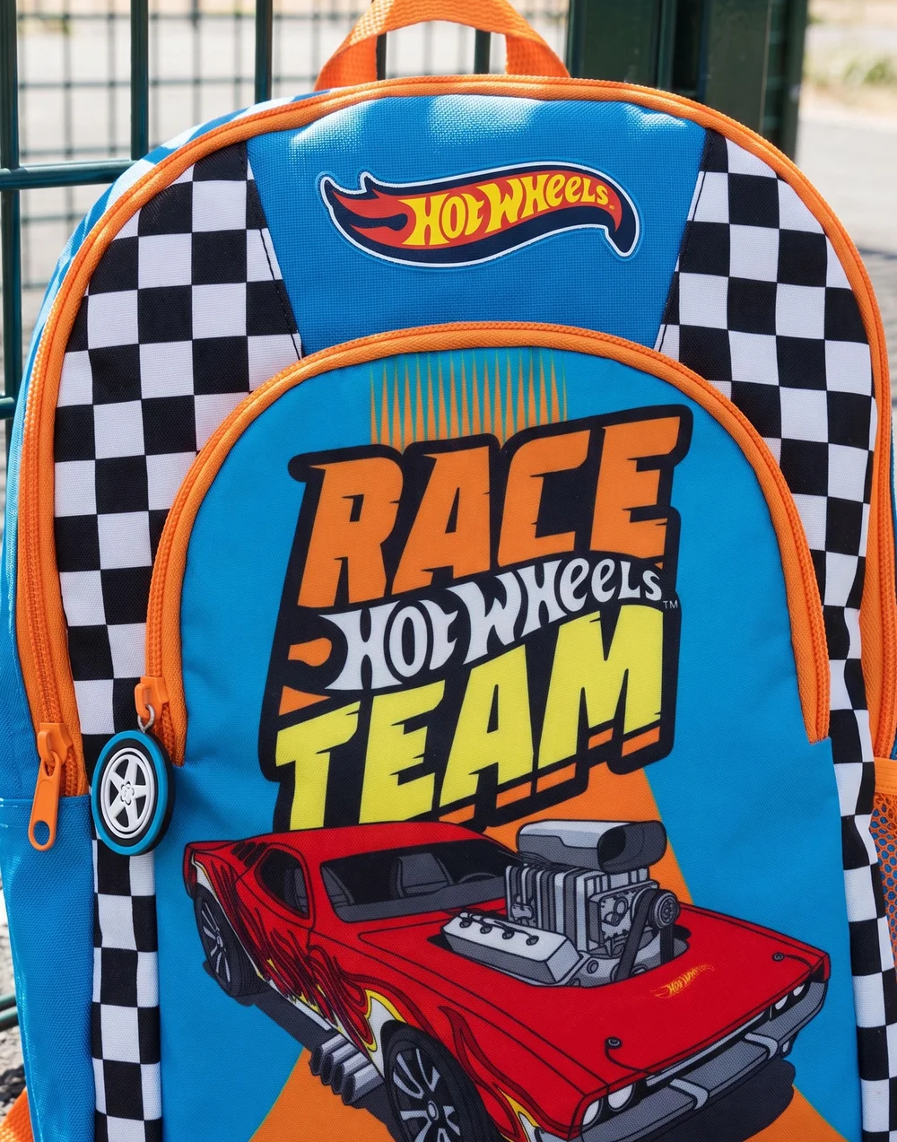 Vanilla Underground Hot Wheels Race Team Blue/Orange Backpack - One Size Image 2
