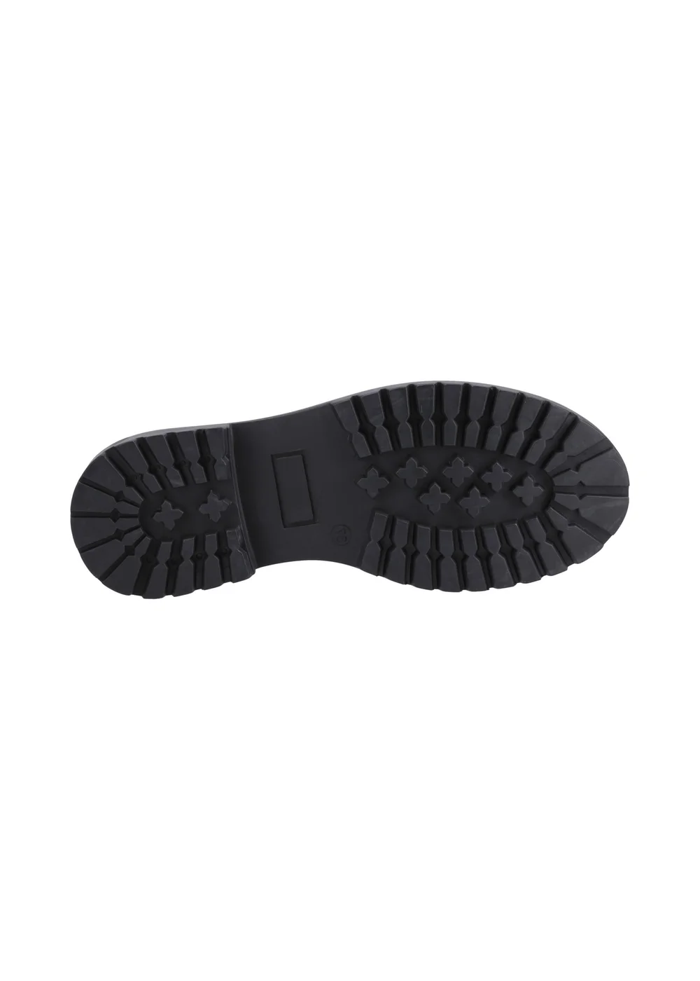 Hush Puppies Black Athena Patent Junior - 12 Infants Image 4