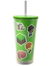 Minecraft Green Personalised Drinks Cup - One Size Image 1