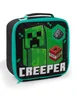 Vanilla Underground Minecraft Creeper 5 Piece Lunch Bag Set - One Size Image 3