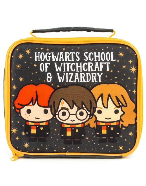 Harry Potter Chibi Character Lunch Bag & Bottle Set - One Size Image 2