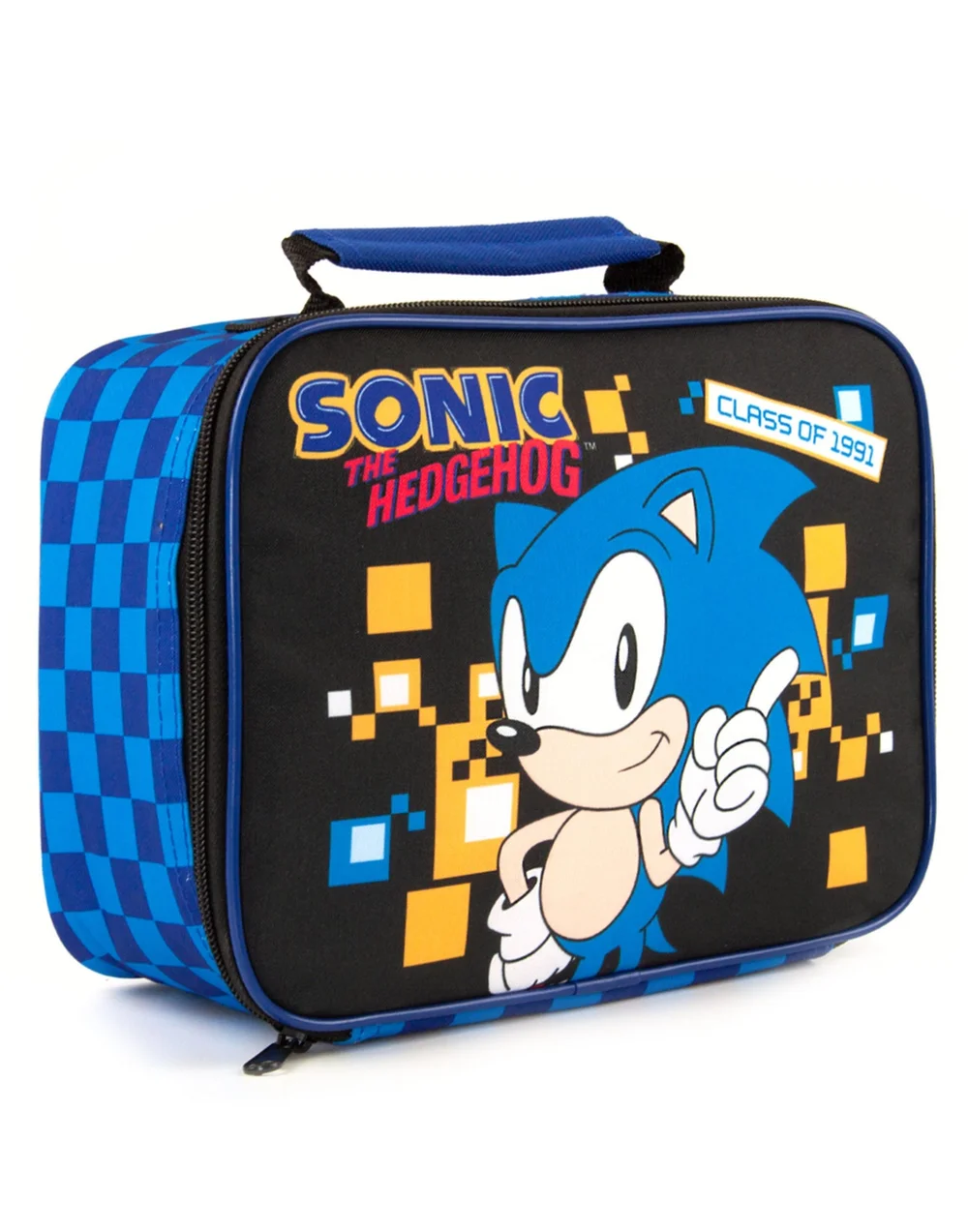 Sonic The Hedgehog Retro Style Gaming Lunch Bag - One Size Image 1