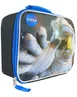 NASA Space Astronaut Kids School Zipped Compartment Black Lunch Box - One Size Image 3