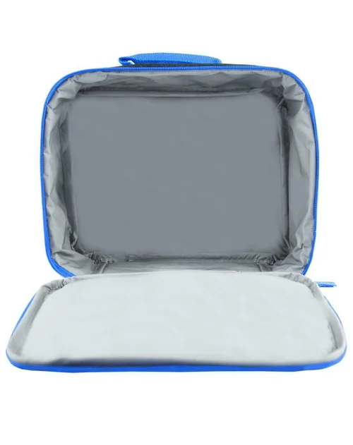 NASA Space Astronaut Kids School Zipped Compartment Black Lunch Box - One Size Image 4