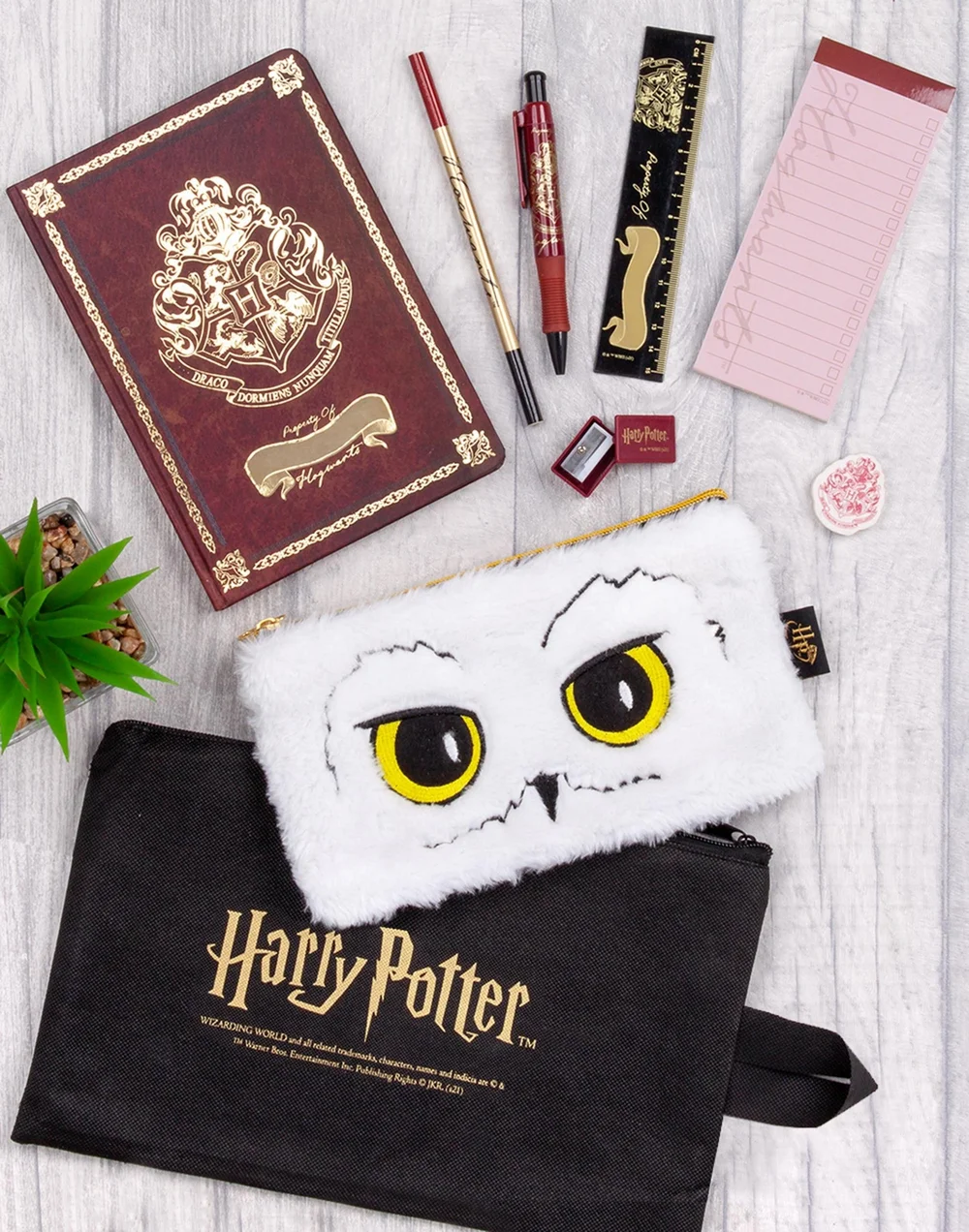 Vanilla Underground Harry Potter Bumper Stationery Wallet Set - One Size Image 2