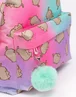 Pusheen Multi Colour Backpack with Pom Pom Keyring - One Size Image 3