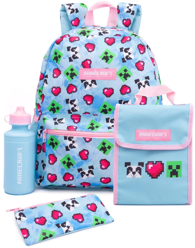 Vanilla Underground Minecraft Kids 4 Piece Bag Set
