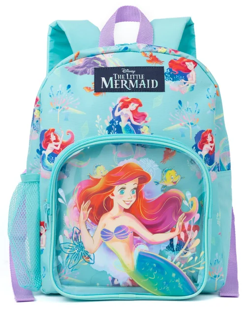 Vanilla Underground Disney Little Mermaid Kids Blue Backpack - One Size Image 1