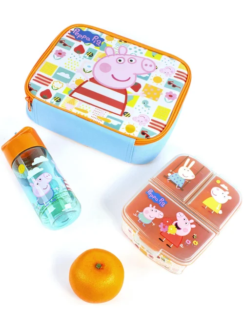 Vanilla Underground Peppa Pig Lunch Bag Set - One Size Image 2