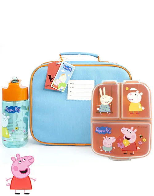 Vanilla Underground Peppa Pig Lunch Bag Set - One Size Image 4