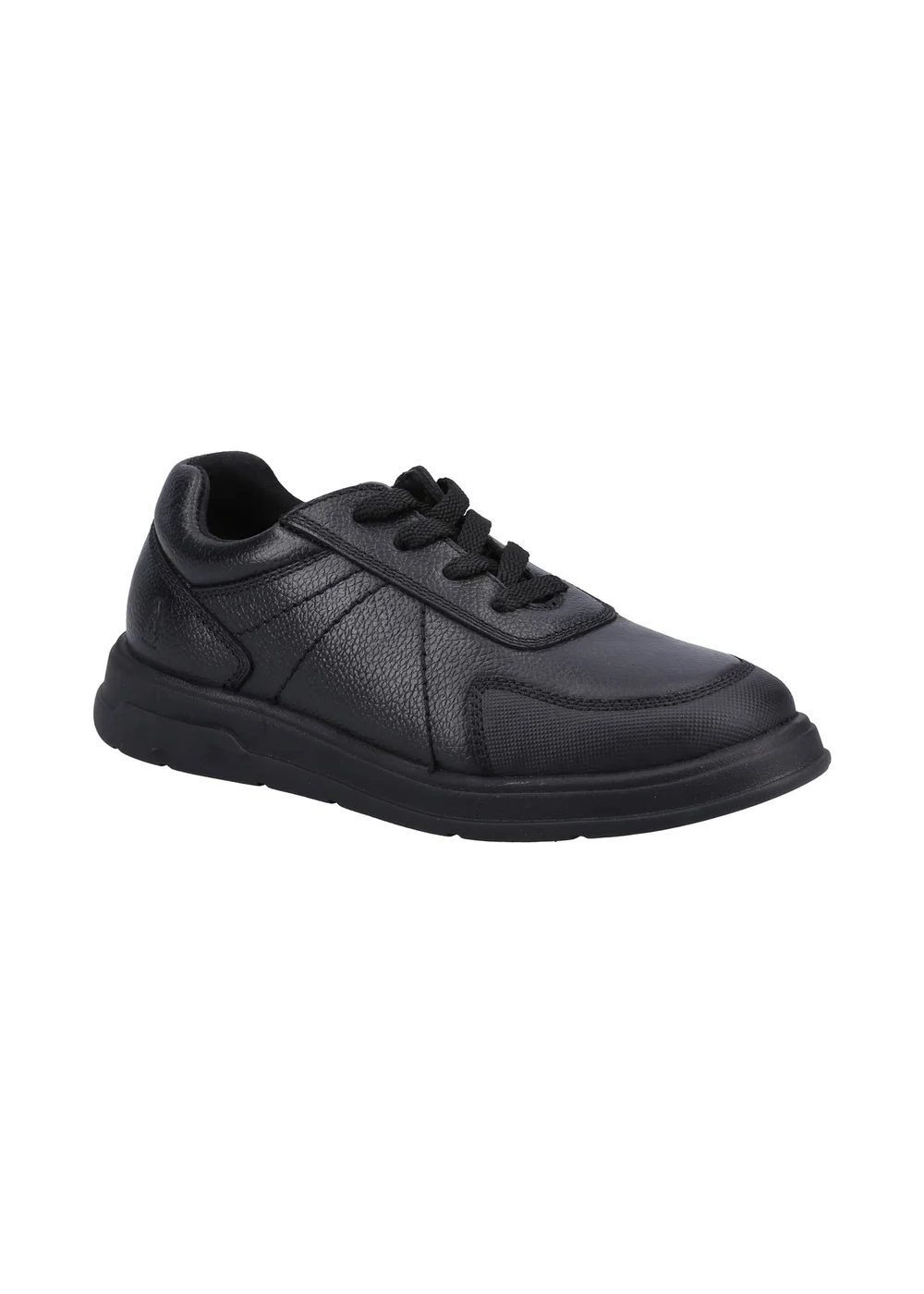 Hush Puppies Black Robert Senior Shoe - Size 3 Image 2