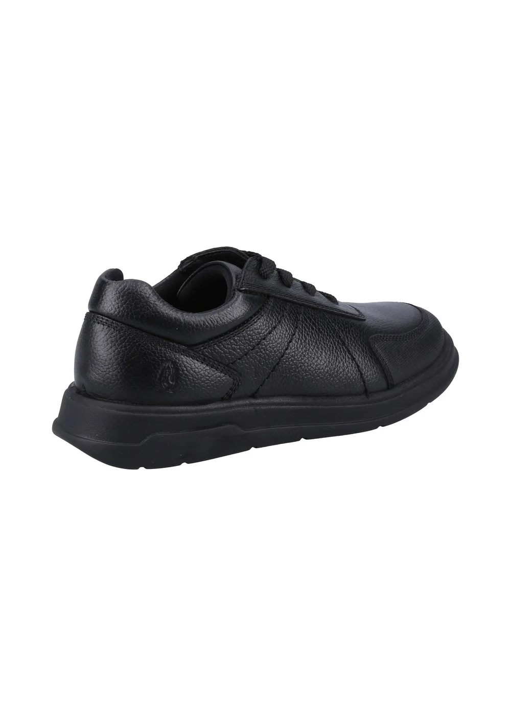 Hush Puppies Black Robert Senior Shoe - 3 Image 3