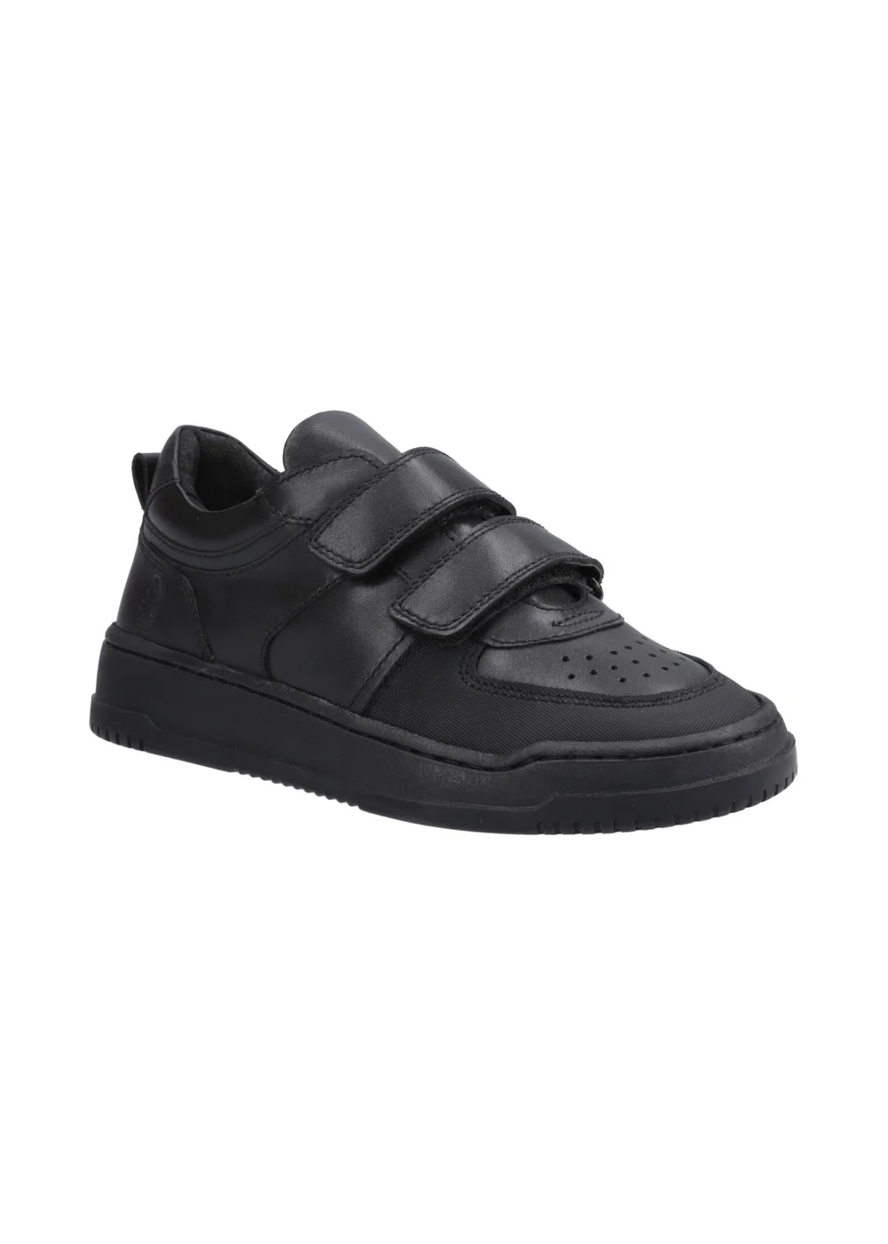 Hush Puppies Black Daxton Touch Fastening Senior - Size 3 Image 2