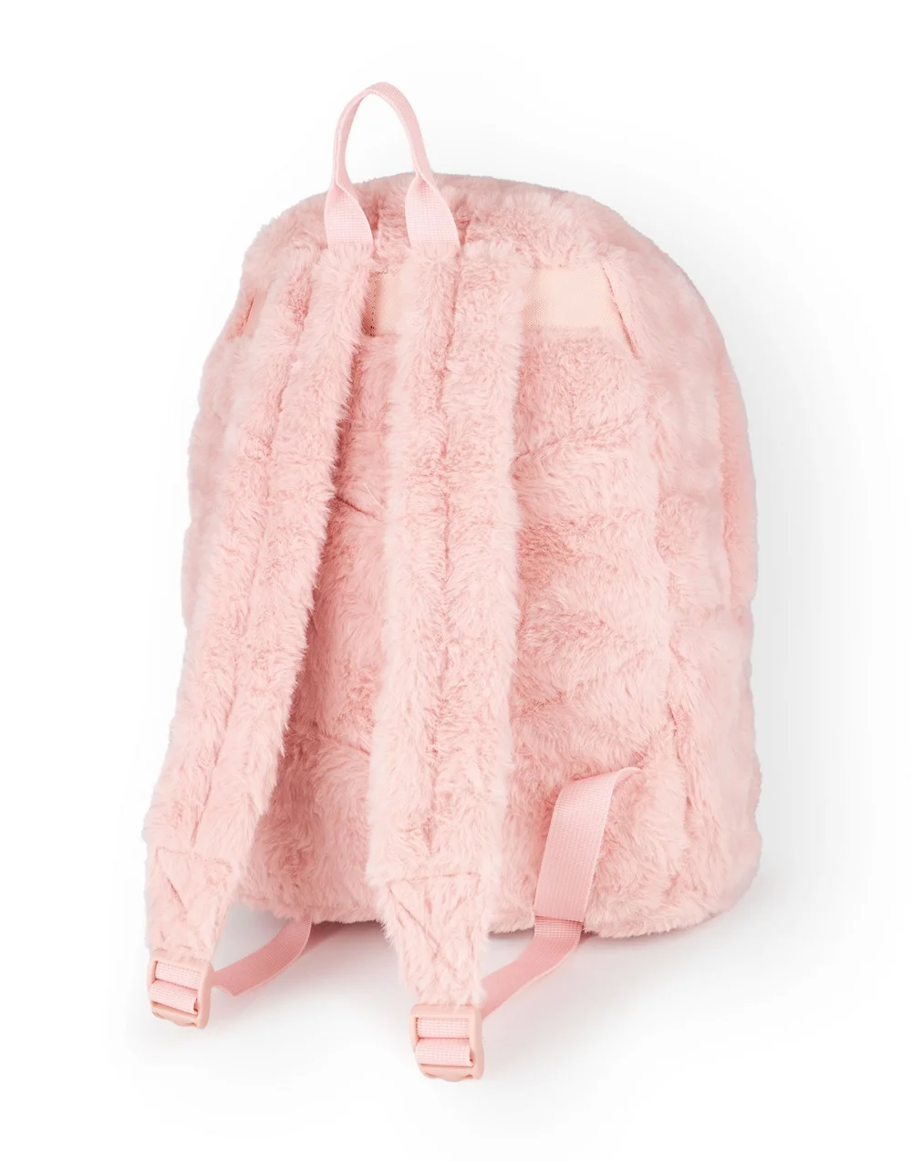 Vanilla Underground Barbie Pink Fur Adult Backpack - One Size Image 4
