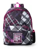Vanilla Underground Monster High Ghouls Tartan Black Backpack - One Size Image 1