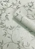 Darcy James Japandi Leaf Green Wallpaper - One Size Image 4