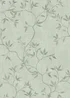 Darcy James Japandi Leaf Green Wallpaper - One Size Image 1