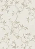 Darcy James Japandi Leaf Cream Wallpaper - One Size Image 1