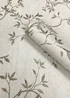 Darcy James Japandi Leaf Cream Wallpaper - One Size Image 4