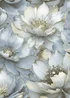 Muriva Aminah Floral Blue Wallpaper - One Size Image 1