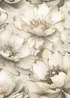 Muriva Aminah Floral Cream Wallpaper - One Size Image 1